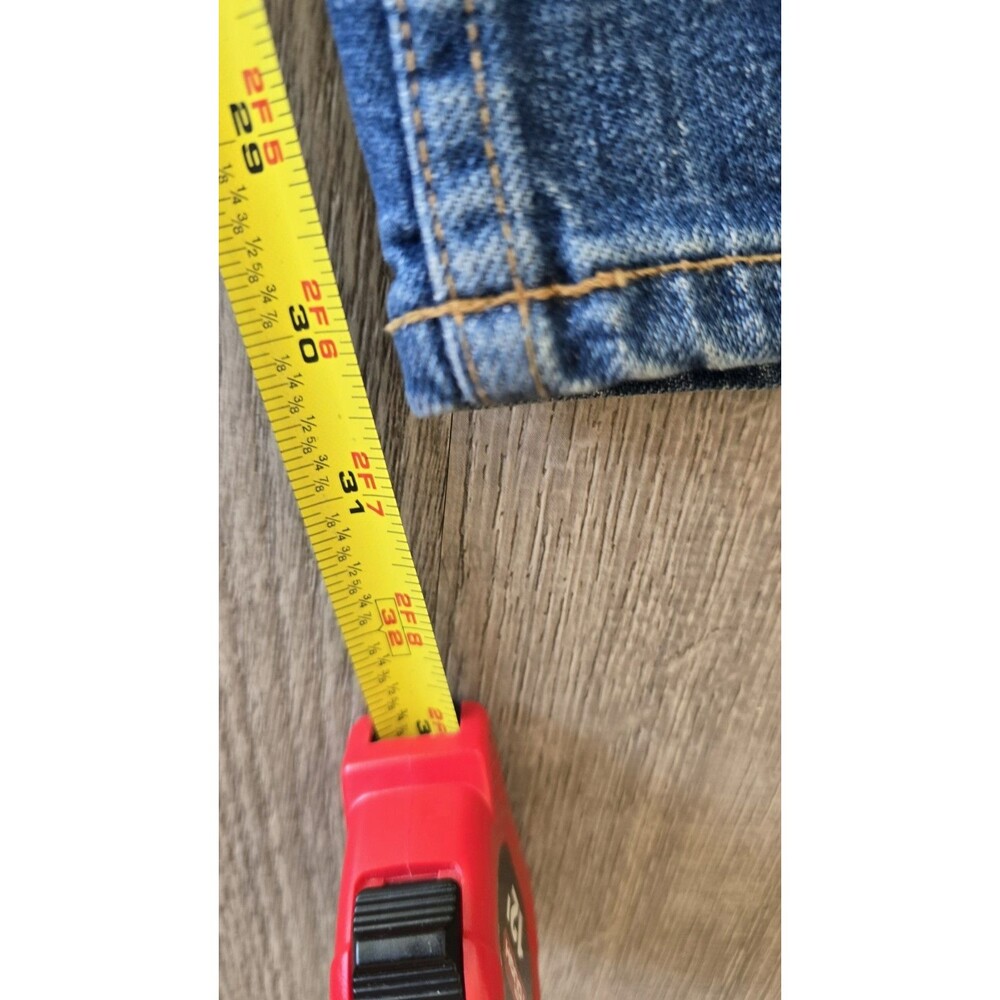 The Crawford Cindy Re/Done Originals Jeans Womens Size 26 Denim Button Fly USA - Picture 13 of 16